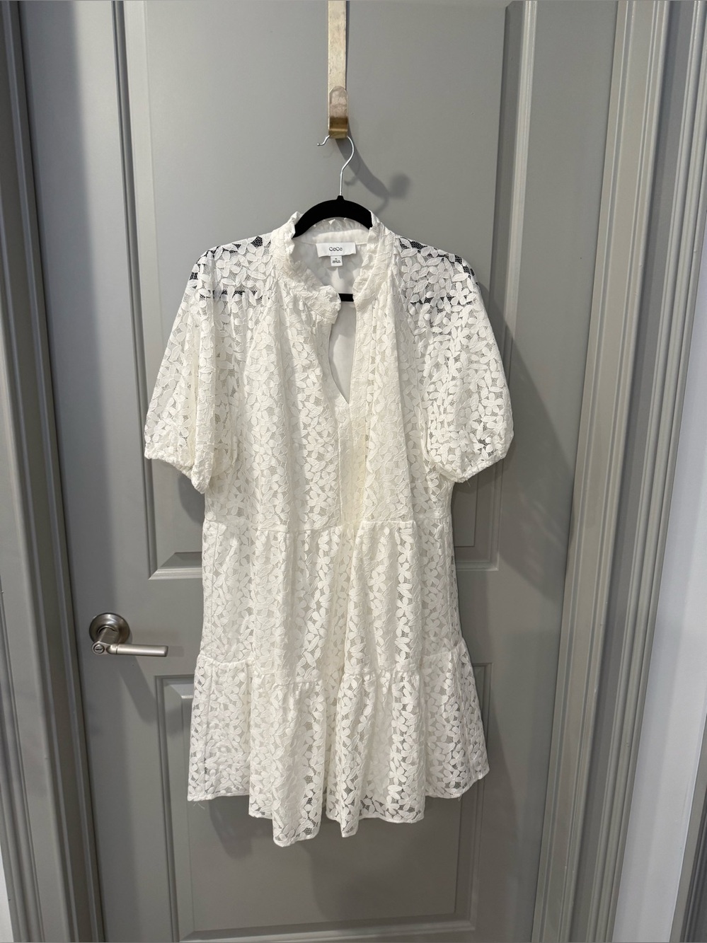 Cece’s white lace dress. Size XL